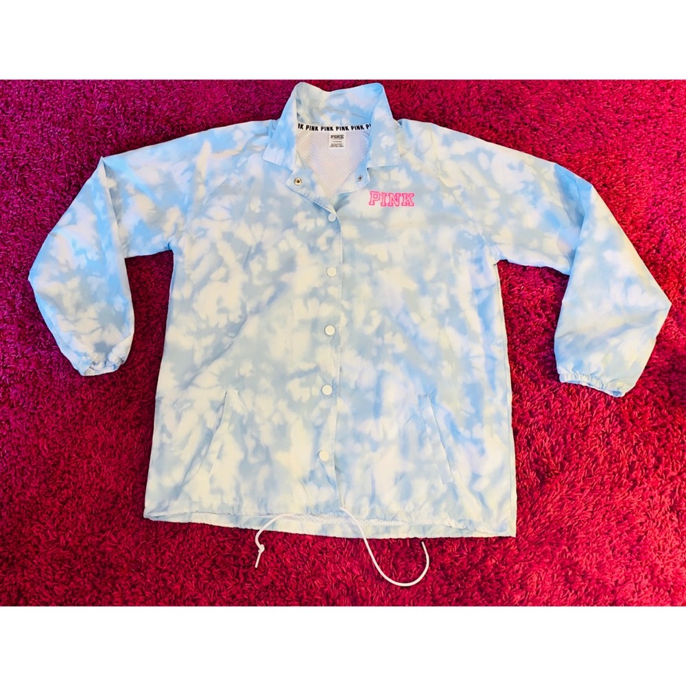 Victoria's Secret Pink Sky Cloud Jacket L $111